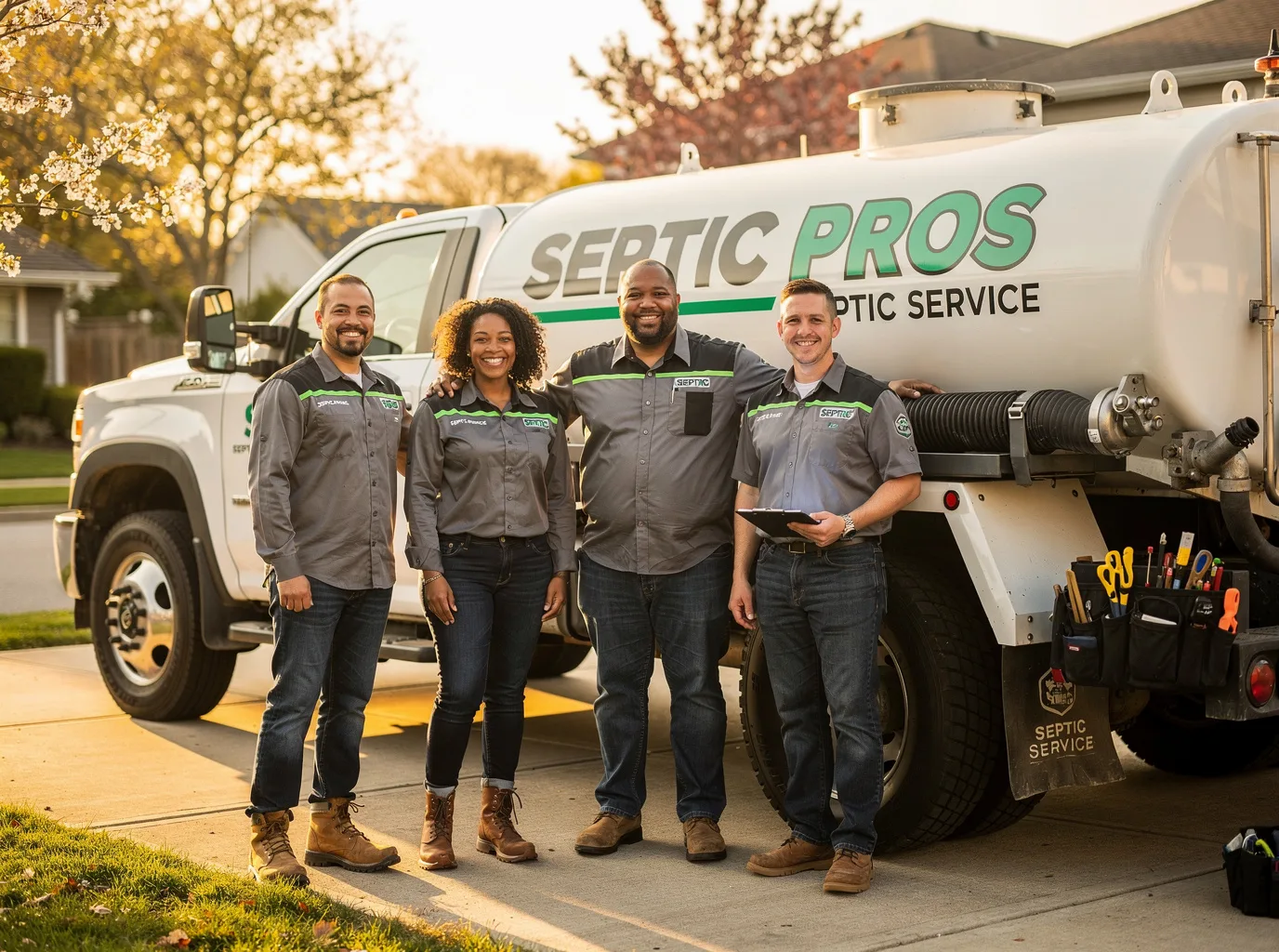 Septic Tank Pumping company in Mikana, WI